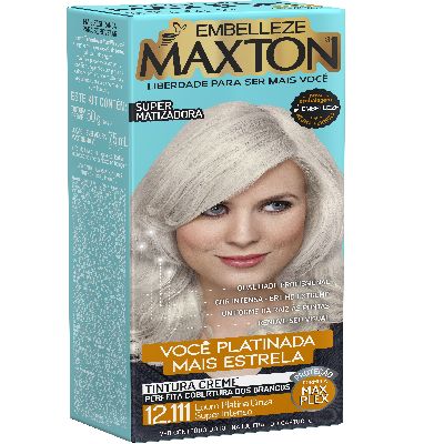 MAXTON 12.111 LOURO PLATINA SUPER INTENS